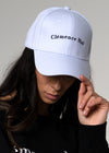 Charonne Logo Embroidered Cotton White Baseball Cap