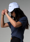 Charonne Logo Embroidered Cotton White Baseball Cap