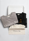 Parisian Box Set - 2 - V-Neck Tee, Round-Neck Tee, Signature Logo Tee &amp; Anaïs Claw Clip