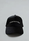 Charonne Baseball Hat - Black Hat Clémence Mai