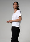 Deuxième Roundneck White Tshirt