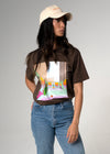 Pigalle Brown Oversized Tee